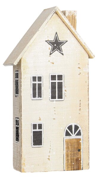 Casa de zăpadă 25cm alb bej