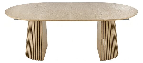 Masa extensibila FARGO, stejar, 120/210x120x77 cm