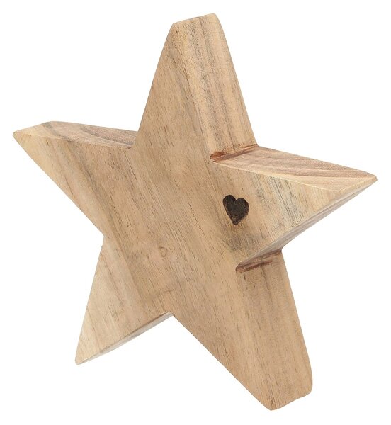 Decorațiuni Wooden Star I 15x4x15 cm