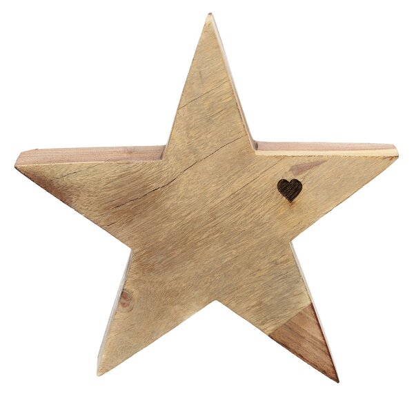Decorațiuni Wooden Star II 20x4x20 cm