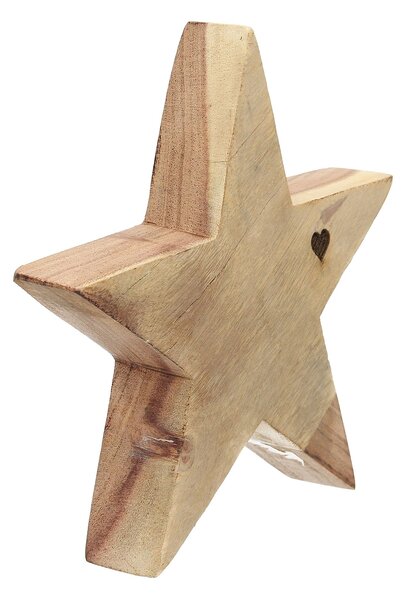 Decorațiuni Wooden Star II 20x4x20 cm