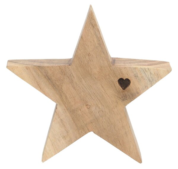Decorațiuni Wooden Star I 15x4x15 cm