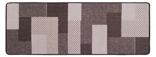 Covor Antiderapant Pentru Bucatarie, Flex 19645 , Maro, Diverse Dimensiuni, 1500 gr mp