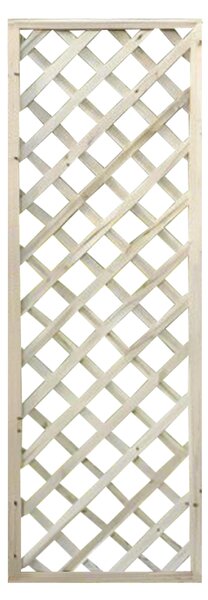 KONDELA Ecran grilaj, natural, lemn, 60x120 cm, KALIFE TYP 1