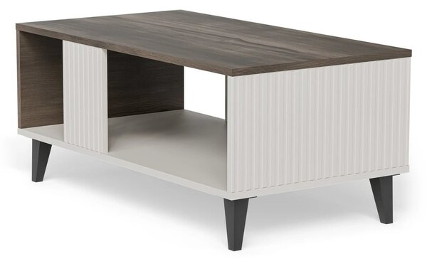 Masuta cafea RANDOM 2 LAW-1, nuc/casmir, PAL, 92x50x40 cm