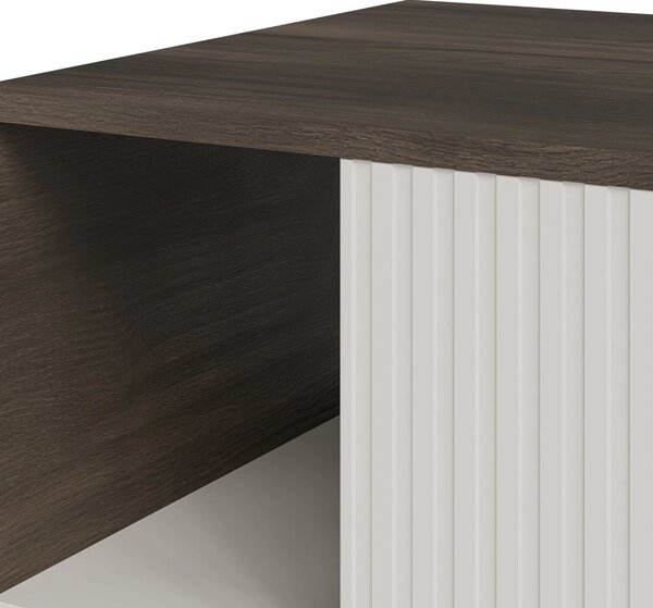 Masuta cafea RANDOM 2 LAW-1, nuc/casmir, PAL, 92x50x40 cm