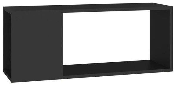 Comodă TV, negru, 80x24x32 cm, PAL
