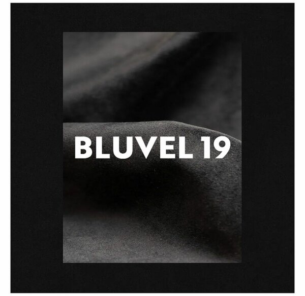 Fotoliu LADY, stofa catifelata neagru - Bluvel 19, 82x92x101 cm