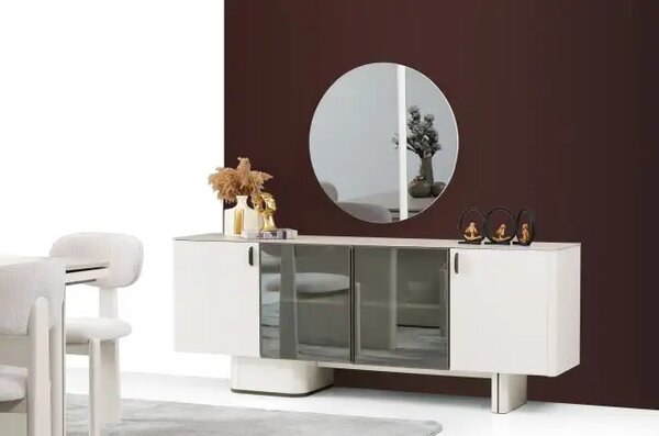 Bufet dining cu oglinda Space