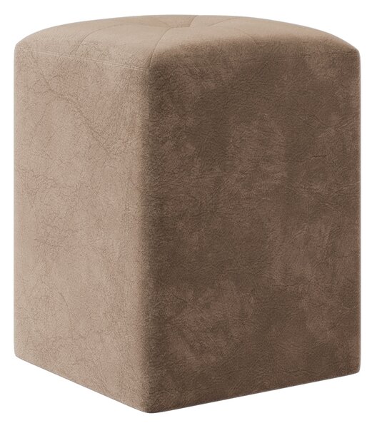Taburet haaus Talin, Bej, Stofa, L 35 x l 35 x H 45 cm