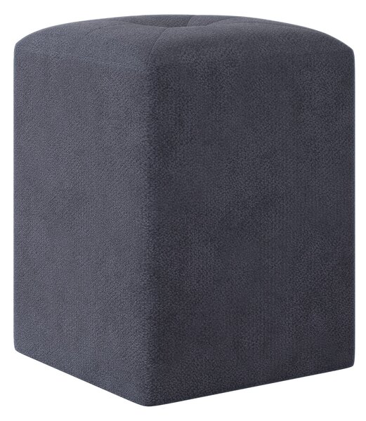 Taburet haaus Talin, Bleumarin, Stofa, L 35 x l 35 x H 45 cm