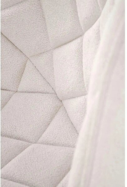 Scaun K567, bej - Havana 2, stofa catifelata/otel, 47x63x85 cm