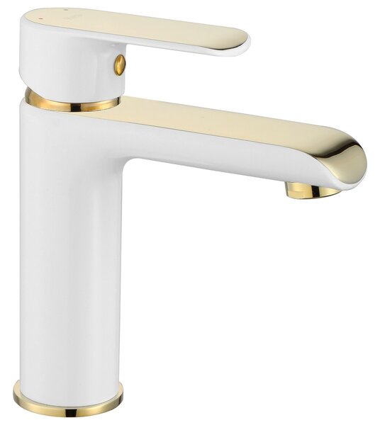 Baterie pentru baie REA Bloom White Gold Low