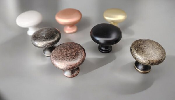 Buton Luna pentru mobila Bronz Antic