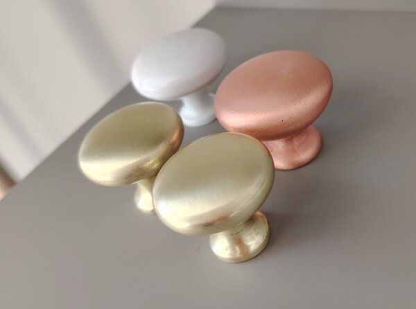 Buton Luna pentru mobila Bronz Antic