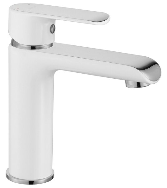 Baterie pentru baie REA Bloom White Chrom Low