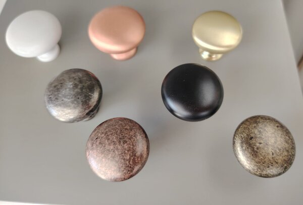Buton Luna pentru mobila Bronz Antic