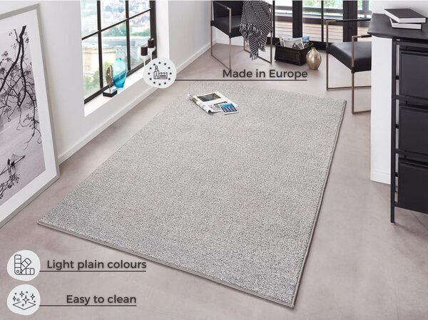 Covor Hanse Home Pure, 80x150 cm, gri deschis