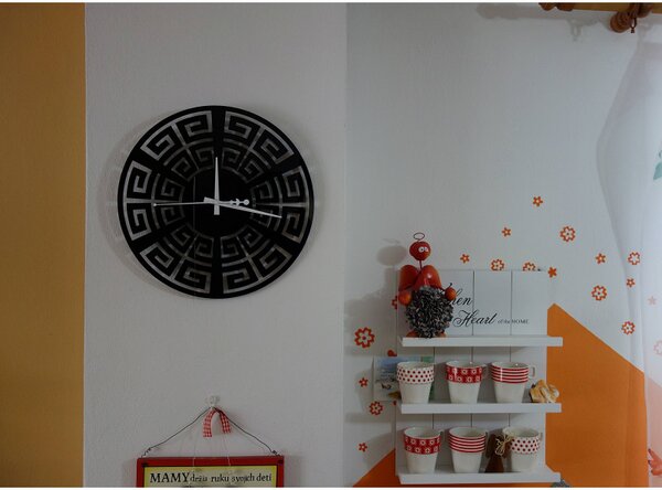 Ceas de perete elegant din acrilic - decor strălucitor pentru casa ta