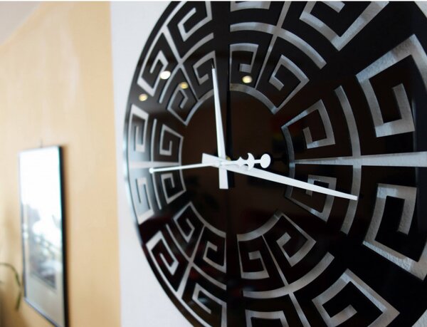 Ceas de perete elegant din acrilic - decor strălucitor pentru casa ta