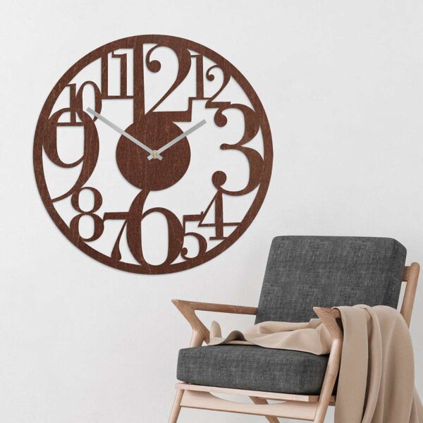 Ceas de perete minimalist cu cifre mari | SEWEHN