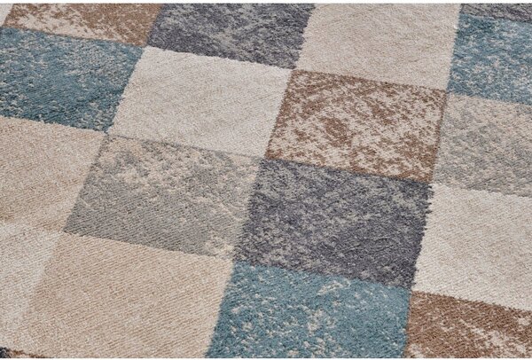 Covor tip traversă albastru/bej 80x200 cm Terrain – Hanse Home