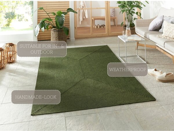 Covor verde de exterior 150x80 cm - NORTHRUGS