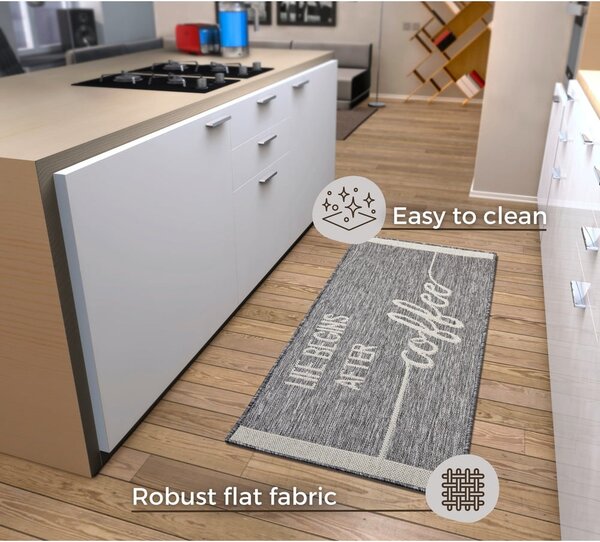 Covor tip traversă gri 62x150 cm Cucina – Hanse Home