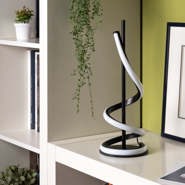 Lampă LED de masă ONLI TWIST LED/12W/230V 4000K 40 cm negru