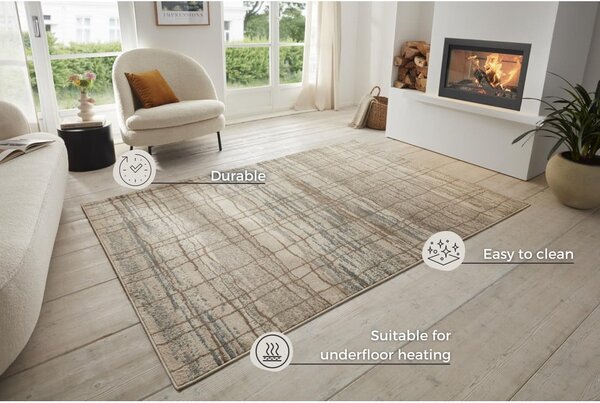 Covor bej 80x120 cm Terrain – Hanse Home