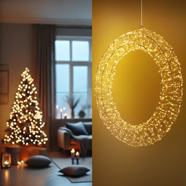 Brilagi - Coroniță de Crăciun LED pentru exterior LED/6W/230V IP44