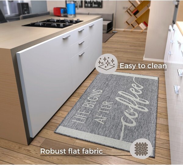 Covor gri 92x150 cm Cucina – Hanse Home