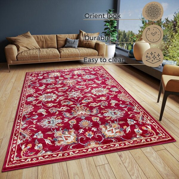 Covor roșu 57x90 cm Orient Caracci – Hanse Home