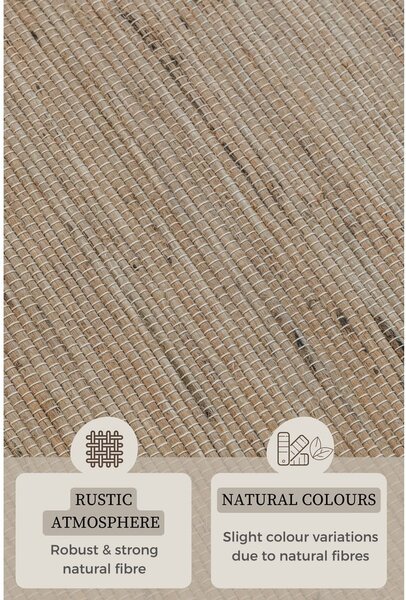 Covor tip traversă bej 80x200 cm Handloom – Hanse Home