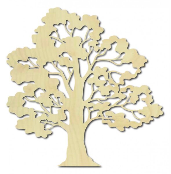 Pictura moderna de pereti bonsai copac placaj de lemn plop ERGLIN