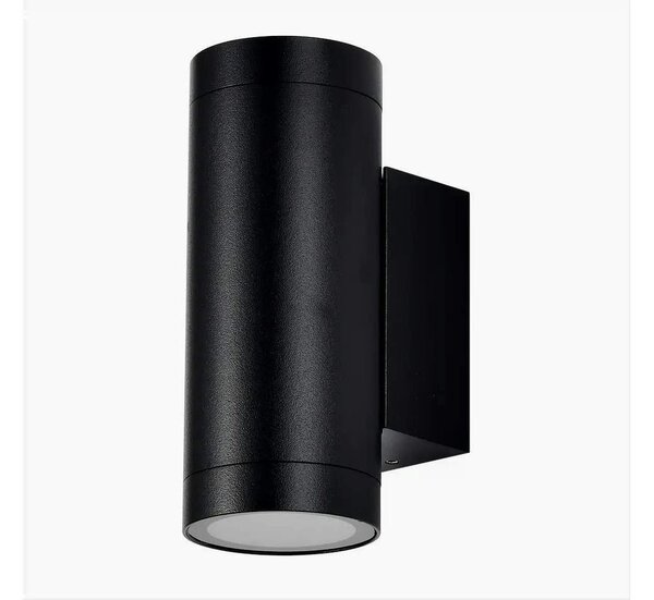 Aplică de exterior 2xGU10/40W/230V IP54 neagră