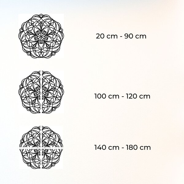 Mandala unică de perete cu păcătuș | SERENA