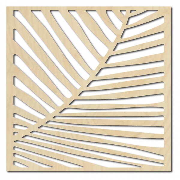 Tablou decorativ de perete din lemn, ideal pentru interioarele moderne - HRKEL