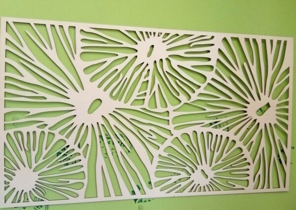 Pictura abstractă din lemn pe perete din placaj cu efect 3D SAMUEL