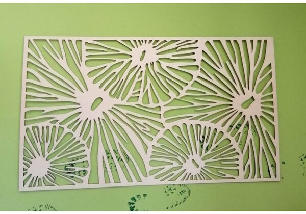Pictura abstractă din lemn pe perete din placaj cu efect 3D SAMUEL
