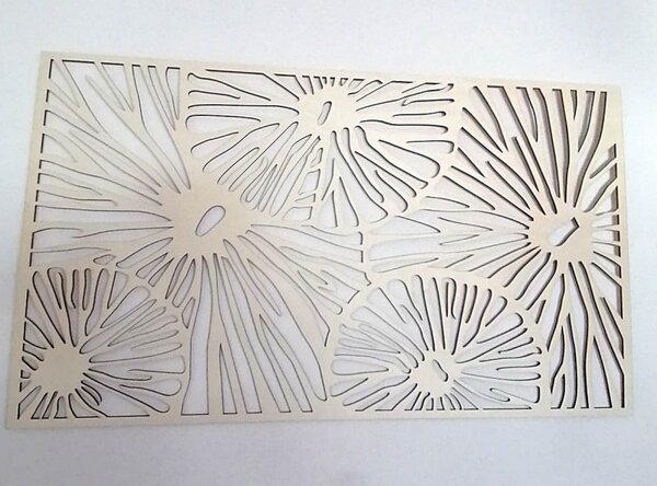 Pictura abstractă din lemn pe perete din placaj cu efect 3D SAMUEL