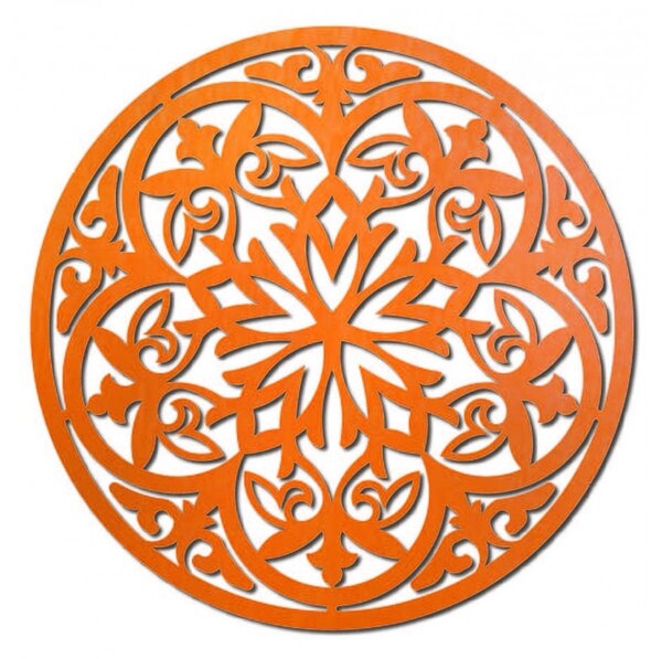 Mandala magică din lemn - imagine pe perete