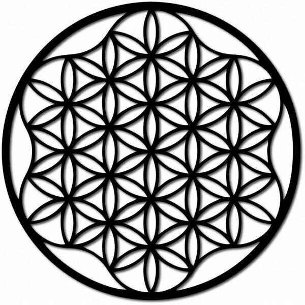 Pictură Mandala pe perete din placaj până la 120 cm
