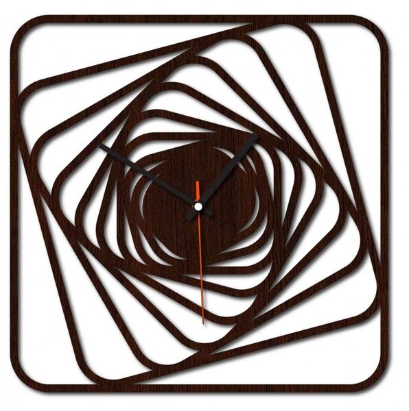 Sentop - MDF Ceas de perete modern GARVI HD F015 i negru