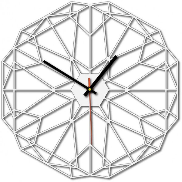 Ceas de perete geometric, de asemenea negru X0097