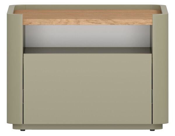 Noptieră Elivo 50 cm cu sertar - eucalipt / stejar baltic dune
