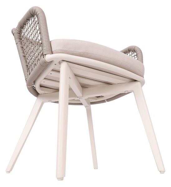 Set de grădină Atena: masă de dining + 6 scaune