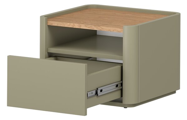 Noptieră Elivo 50 cm cu sertar - eucalipt / stejar baltic dune