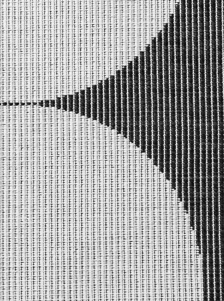 Covor tip traversă pentru interior și exterior alb-negru 80x250 cm Duet Bowen – NORTHRUGS