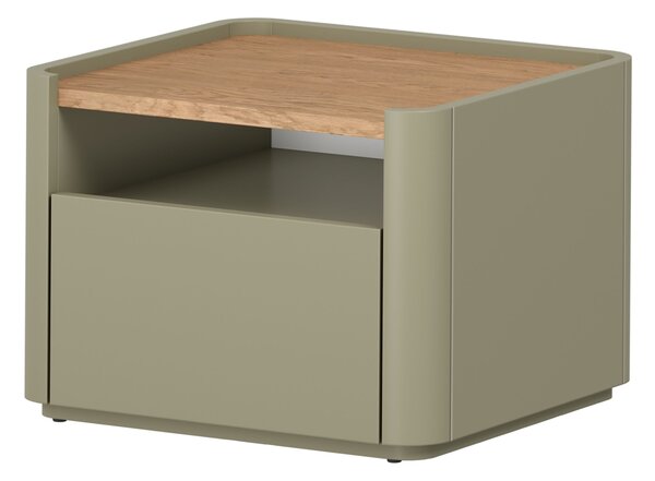 Noptieră Elivo 50 cm cu sertar - eucalipt / stejar baltic dune